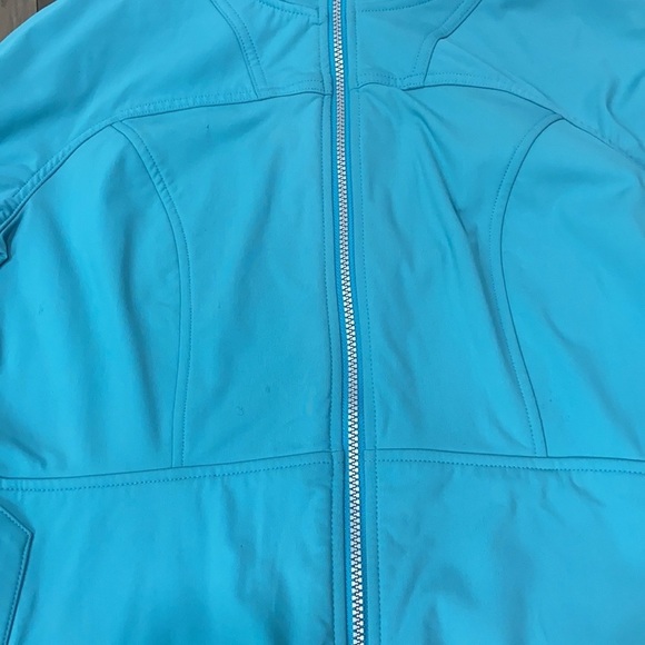 PrAna breathe jacket in aqua - Picture 4 of 12